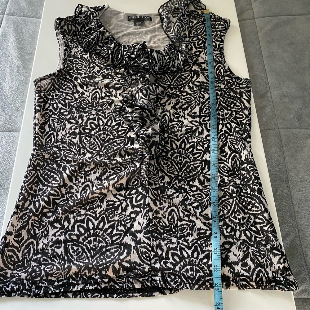 Covington Petite Ruffle Top - Picture 7 of 11